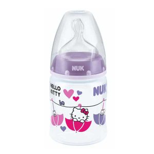 شیشه شیر ناک مدل NUK Hello Kitty PP